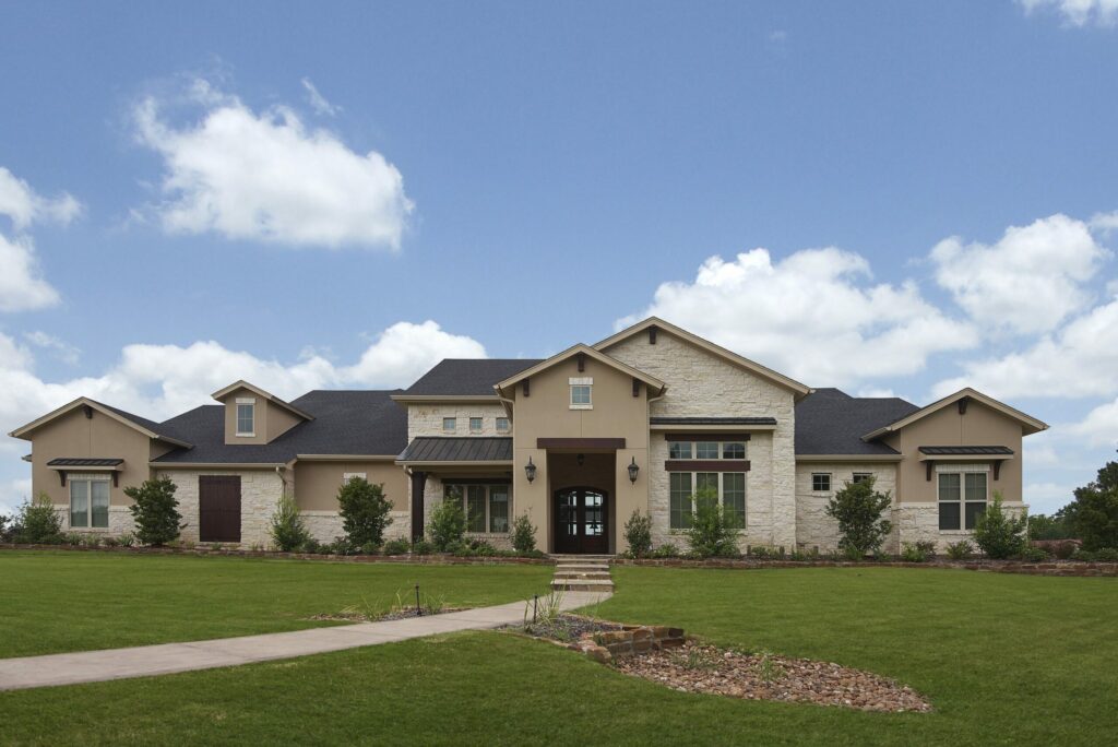 Texas Hill Country Style New Home and Pool in Montgomery, Texas
