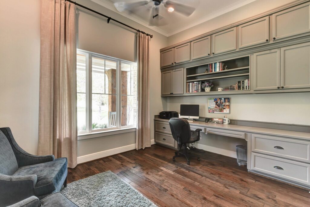 Custom built home office