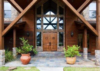 Mountain Style Lodge in High Meadow Ranch of Magnolia, Texas