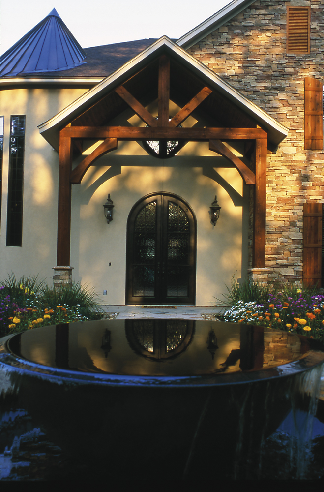 French Country Style New Home in Tomball, Texas