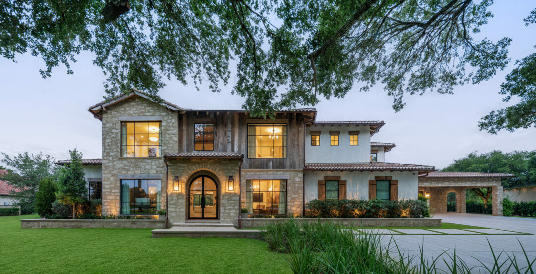 Tuscan Style New Home in Houston Oaks of Waller, Texas