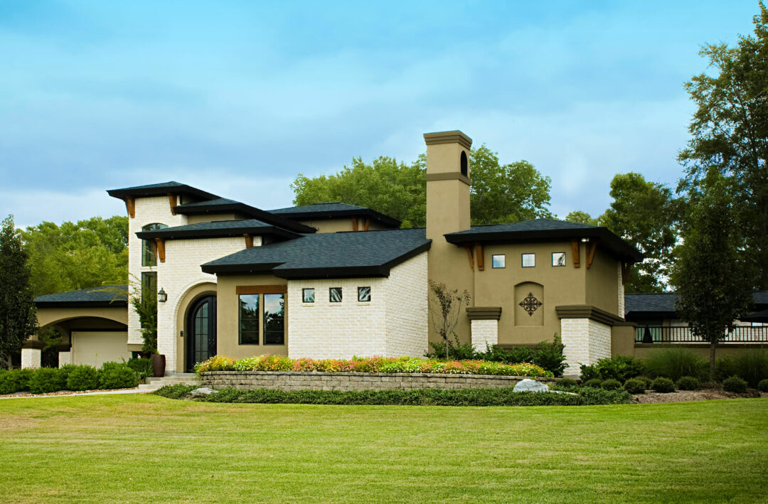 Transitional Style New Home in Blue Heron Bay of Lake Conroe, Texas