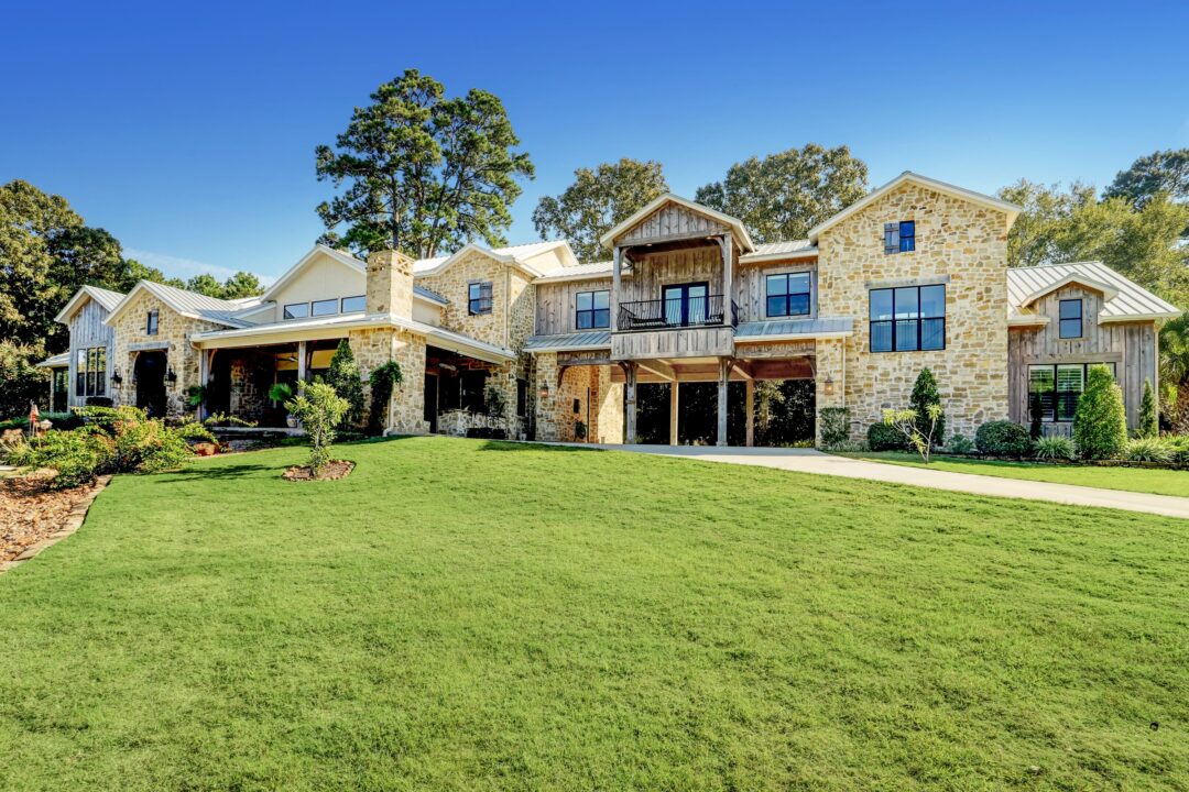 Texas Hill Country Syle New Home in Magnolia, Texas