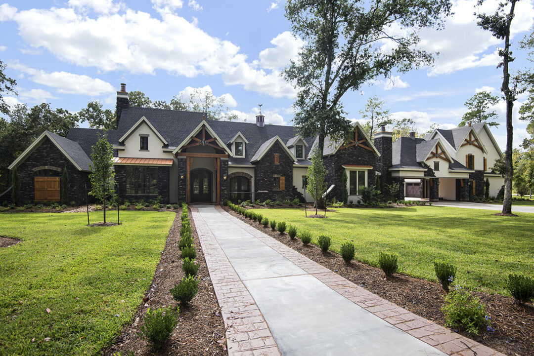 European Country Style New Home in Prairies Edge of Magnolia, Texas